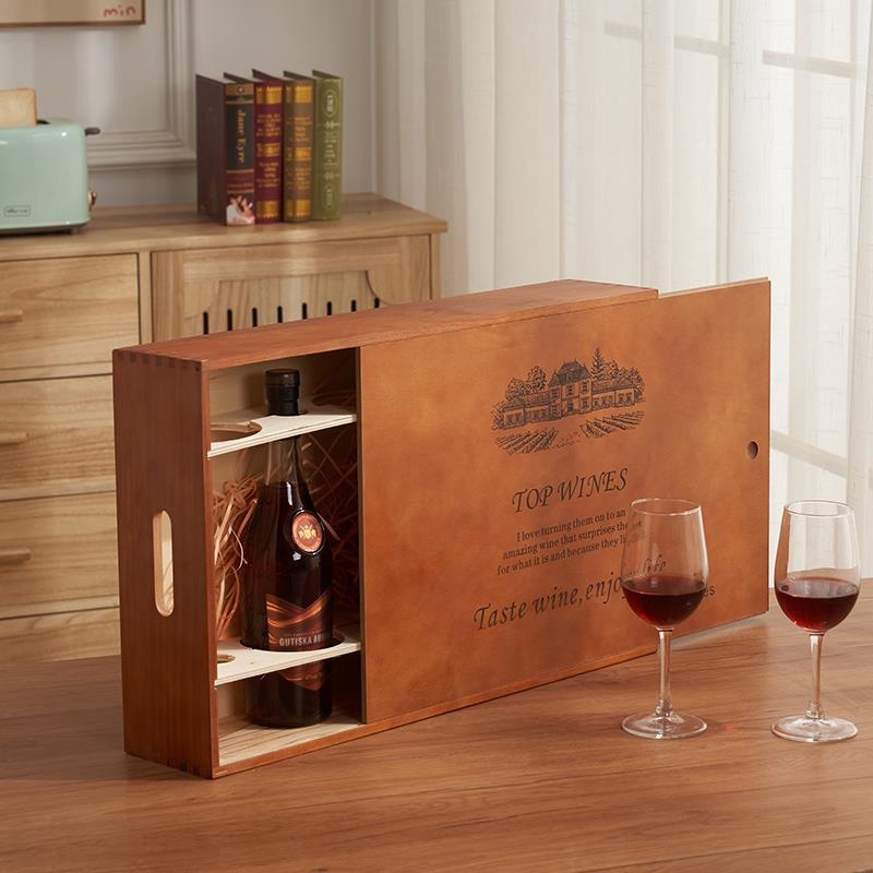 高档木制酒盒的分类